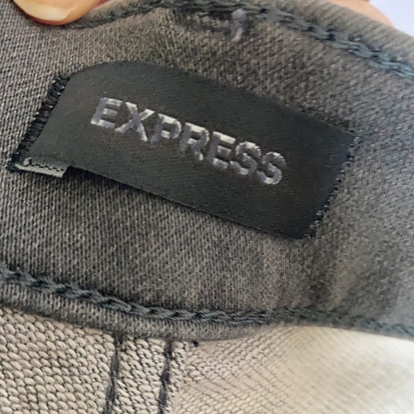 Express Super high rise slim button fly jean size 18 S - Picture 14 of 17